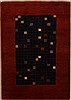 Gabbeh Blue Hand Knotted 311 X 59 Area Rug 250-16107 Thumb 0