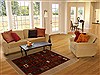 Gabbeh Red Hand Knotted 40 X 61 Area Rug 250-16112 Thumb 5