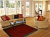 Gabbeh Red Hand Knotted 45 X 62 Area Rug 250-16117 Thumb 5