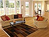 Modern Orange Machine Made 50 X 80 Area Rug 100-16127 Thumb 4