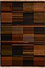 Modern Orange Machine Made 50 X 80 Area Rug 100-16127 Thumb 0