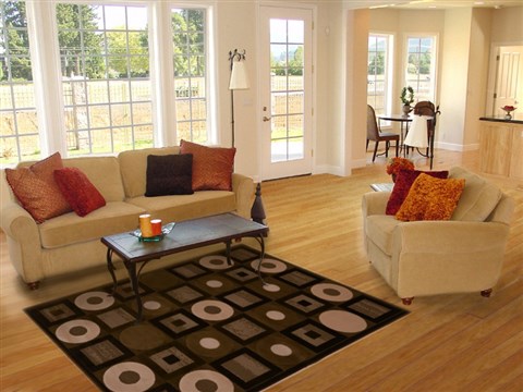 Modern Black Hand Tufted 53 X 77 Area Rug 100-16128 Image 4