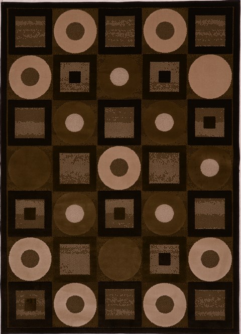 Modern Black Hand Tufted 53 X 77 Area Rug 100-16128 Image 0