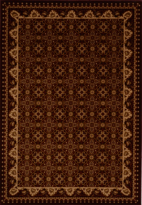 Modern Brown Machine Made 53 X 77 Area Rug 100-16129 Image 0