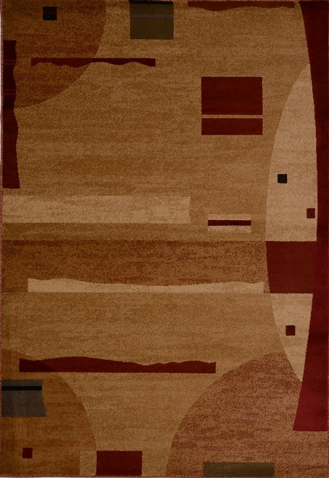 Modern Beige Machine Made 53 X 77 Area Rug 100-16131 Image 0