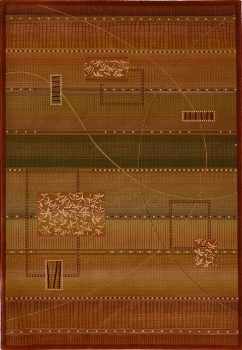 Modern Beige Machine Made 53 X 77 Area Rug 100-16134 Image 0