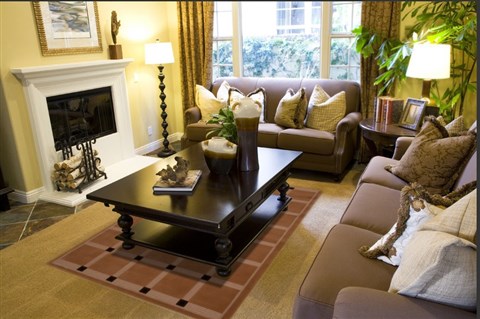 Modern Brown Machine Made 52 X 72 Area Rug 100-16135 Image 3