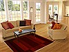 Gabbeh Red Hand Knotted 40 X 60  Area Rug 250-16140 Thumb 5