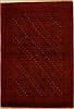 Gabbeh Red Hand Knotted 41 X 60  Area Rug 250-16141 Thumb 0