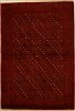 Gabbeh Red Hand Knotted 41 X 60 Area Rug 250-16141 Thumb 0