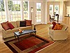 Gabbeh Red Hand Knotted 311 X 60 Area Rug 250-16142 Thumb 5