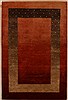 Gabbeh Red Hand Knotted 311 X 60  Area Rug 250-16142 Thumb 0