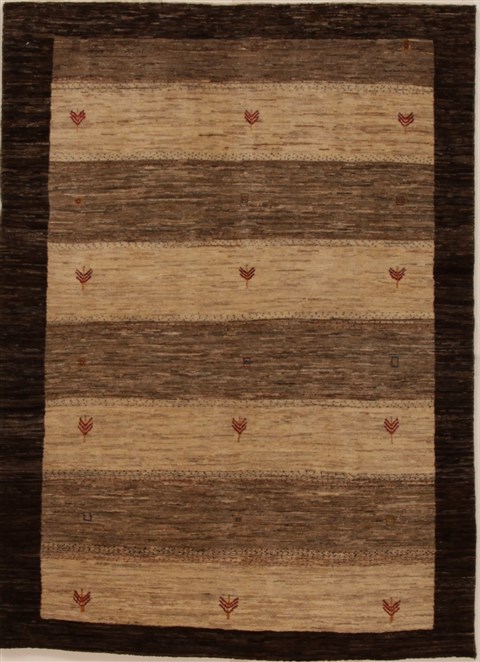 Gabbeh Beige Hand Knotted 43 X 510 Area Rug 250-16149 Image 0