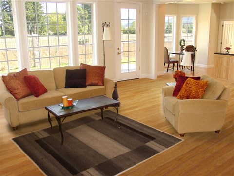 Gabbeh Grey Hand Knotted 40 X 511 Area Rug 250-16152 Image 5