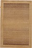 Gabbeh Beige Hand Knotted 41 X 61 Area Rug 250-16153 Thumb 0