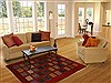 Gabbeh Red Hand Knotted 41 X 64 Area Rug 250-16154 Thumb 5