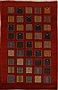 Gabbeh Red Hand Knotted 41 X 64  Area Rug 250-16154 Thumb 0