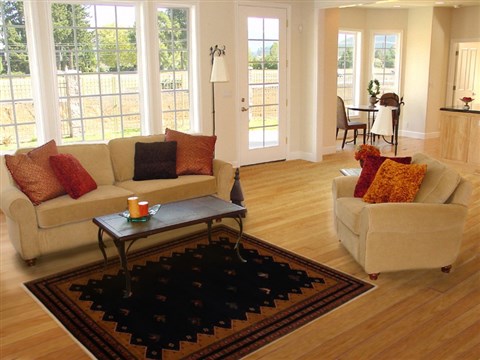 Gabbeh Blue Hand Knotted 40 X 60 Area Rug 250-16157 Image 5