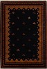 Gabbeh Blue Hand Knotted 40 X 60  Area Rug 250-16157 Thumb 0