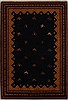 Gabbeh Blue Hand Knotted 40 X 60 Area Rug 250-16157 Thumb 0