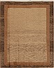 Gabbeh Beige Hand Knotted 410 X 61  Area Rug 250-16164 Thumb 0