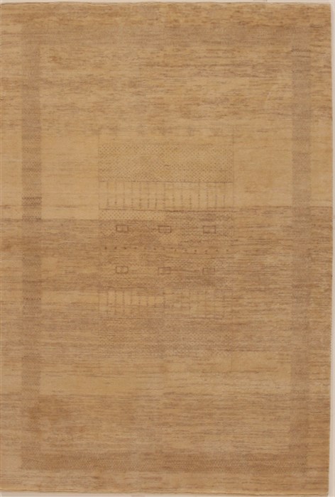 Gabbeh Beige Hand Knotted 40 X 511 Area Rug 250-16169 Image 0