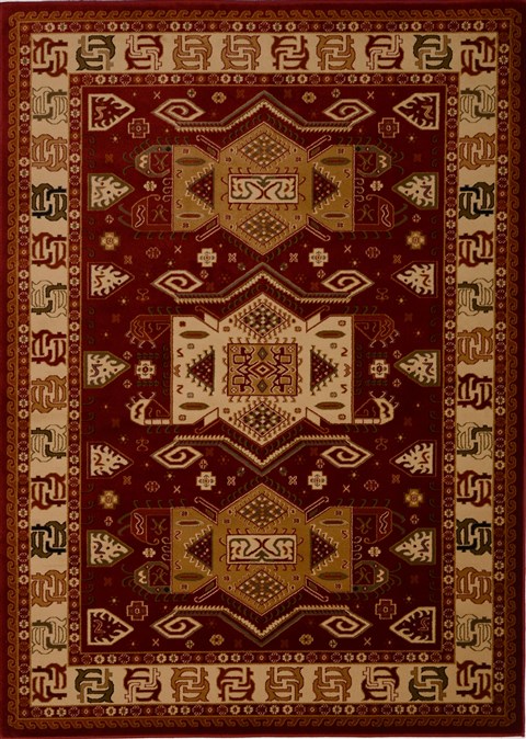 Kazak Red Machine Made 53 X 73 Area Rug 100-16170 Image 0