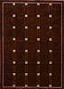 Modern Brown Machine Made 53 X 73 Area Rug 100-16171 Thumb 0