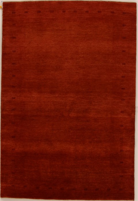 Gabbeh Red Hand Knotted 40 X 511 Area Rug 250-16176 Image 0