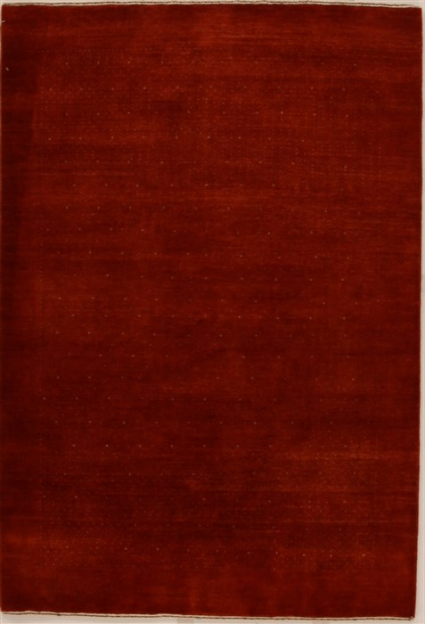 Gabbeh Red Hand Knotted 41 X 511 Area Rug 250-16178 Image 0