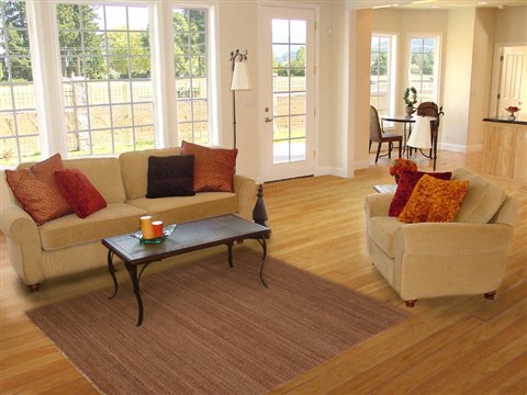 Modern Beige Hand Knotted 50 X 80 Area Rug 100-16182 Image 4