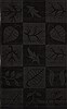 Modern Black Hand Loomed 50 X 80  Area Rug 100-16187 Thumb 0