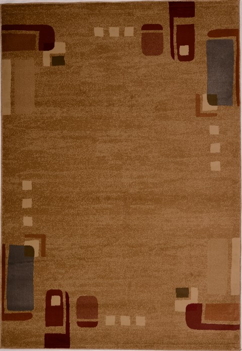 Modern Beige Machine Made 53 X 77 Area Rug 100-16200 Image 0