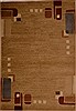 Modern Beige Machine Made 53 X 77  Area Rug 100-16200 Thumb 0