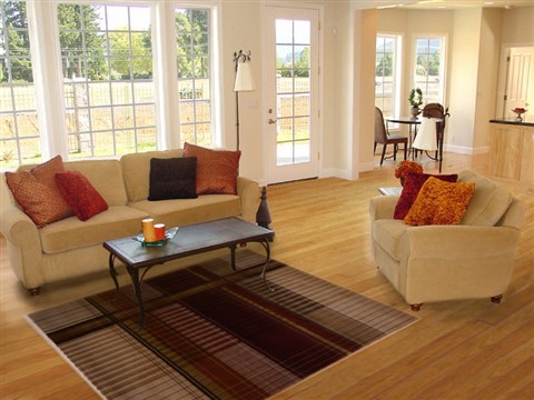 Modern Beige Machine Made 50 X 80 Area Rug 100-16202 Image 4