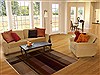 Modern Beige Machine Made 50 X 80 Area Rug 100-16202 Thumb 4