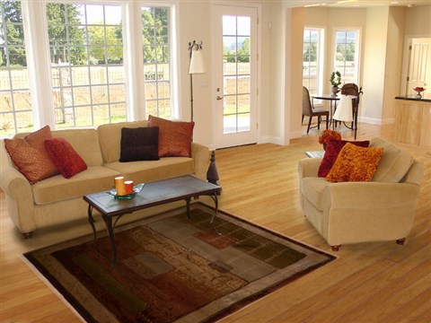 Modern Red Machine Made 50 X 80 Area Rug 100-16203 Image 4