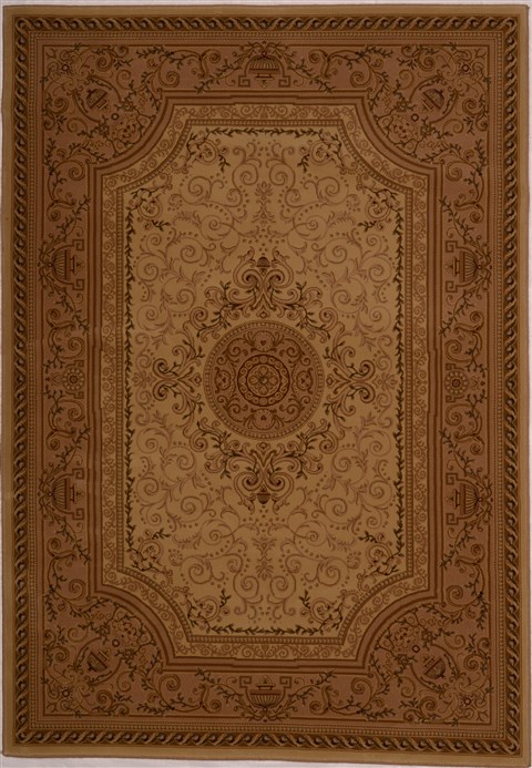 Modern Beige Machine Made 53 X 77 Area Rug 100-16204 Image 0