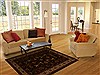 Tabriz Black Machine Made 53 X 77 Area Rug 100-16206 Thumb 4