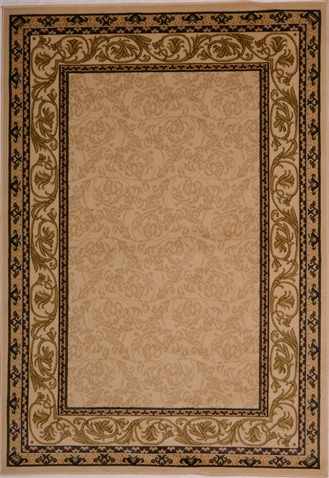 Pishavar Beige Machine Made 53 X 77 Area Rug 100-16213 Image 0