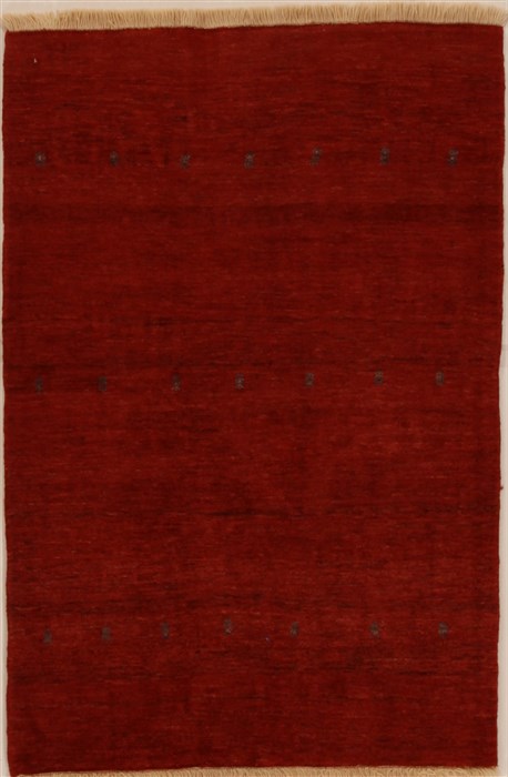 Gabbeh Red Hand Knotted 310 X 59 Area Rug 250-16215 Image 0