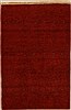 Gabbeh Red Hand Knotted 310 X 59 Area Rug 250-16215 Thumb 0