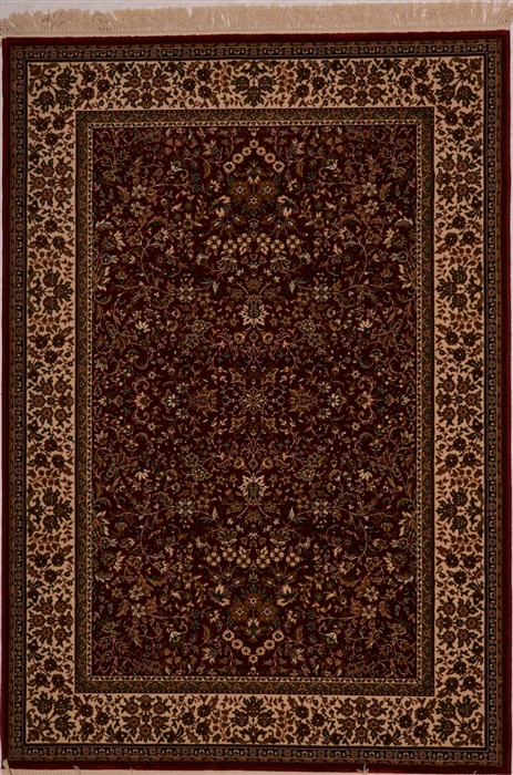 Sarouk Red Machine Made 53 X 77 Area Rug 100-16217 Image 0