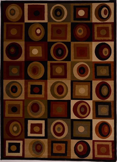Modern Beige Machine Made 53 X 73 Area Rug 100-16219 Image 0