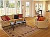 Modern Beige Machine Made 53 X 77 Area Rug 100-16223 Thumb 4