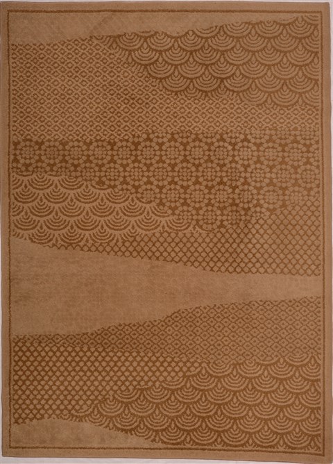 Modern Beige Machine Made 50 X 70 Area Rug 100-16226 Image 0