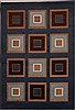 Modern Blue Machine Made 52 X 76  Area Rug 100-16229 Thumb 0