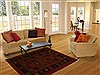 Gabbeh Orange Hand Knotted 40 X 511  Area Rug 250-16235 Thumb 5