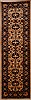 Chobi Brown Runner Hand Knotted 211 X 95  Area Rug 100-16250 Thumb 0