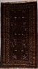 Baluch White Hand Knotted 37 X 63 Area Rug 100-16263 Thumb 0